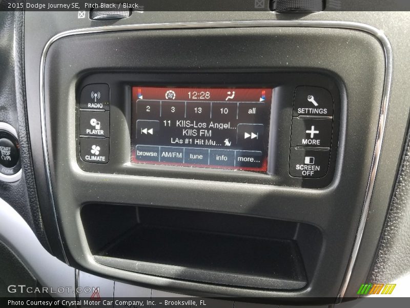 Pitch Black / Black 2015 Dodge Journey SE