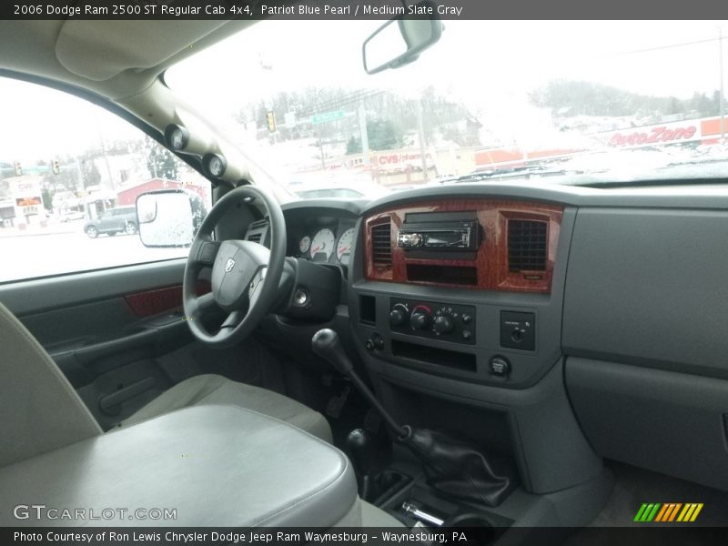 Patriot Blue Pearl / Medium Slate Gray 2006 Dodge Ram 2500 ST Regular Cab 4x4