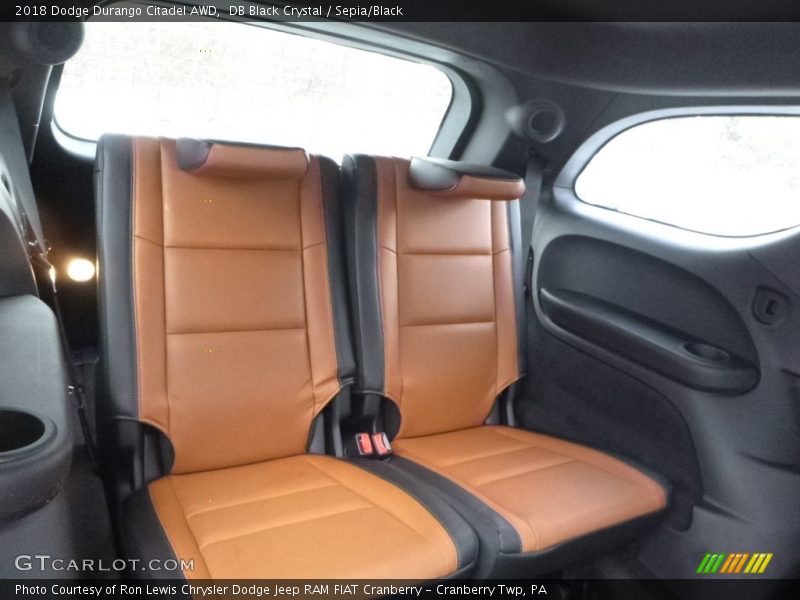 DB Black Crystal / Sepia/Black 2018 Dodge Durango Citadel AWD