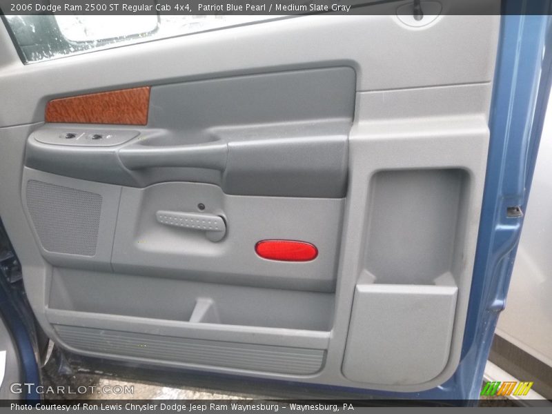 Patriot Blue Pearl / Medium Slate Gray 2006 Dodge Ram 2500 ST Regular Cab 4x4
