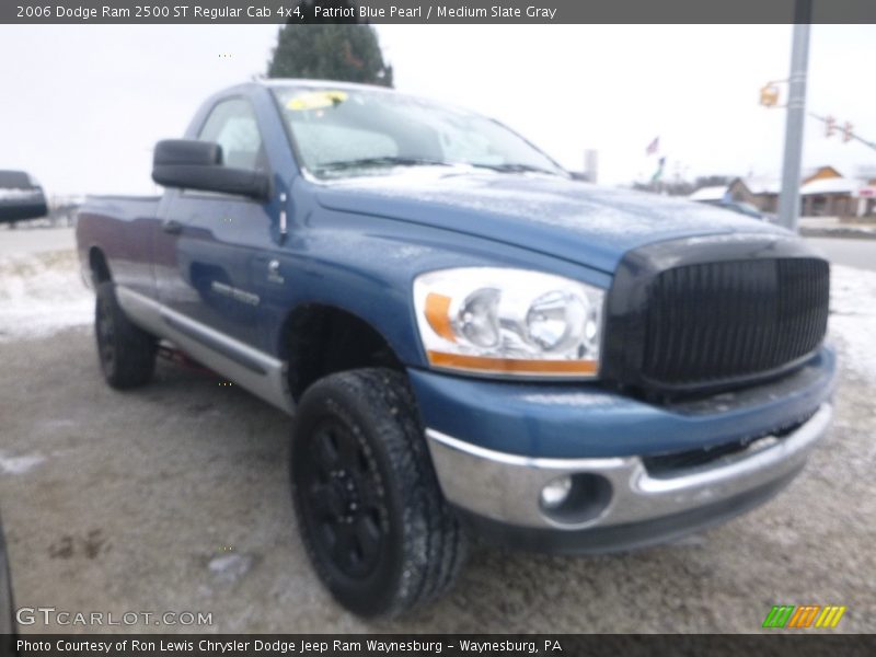 Patriot Blue Pearl / Medium Slate Gray 2006 Dodge Ram 2500 ST Regular Cab 4x4