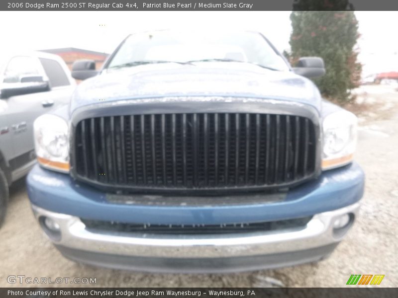 Patriot Blue Pearl / Medium Slate Gray 2006 Dodge Ram 2500 ST Regular Cab 4x4