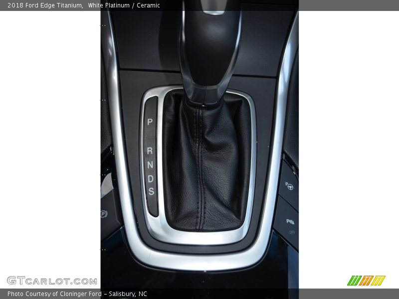 White Platinum / Ceramic 2018 Ford Edge Titanium