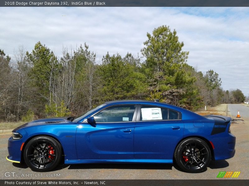 IndiGo Blue / Black 2018 Dodge Charger Daytona 392