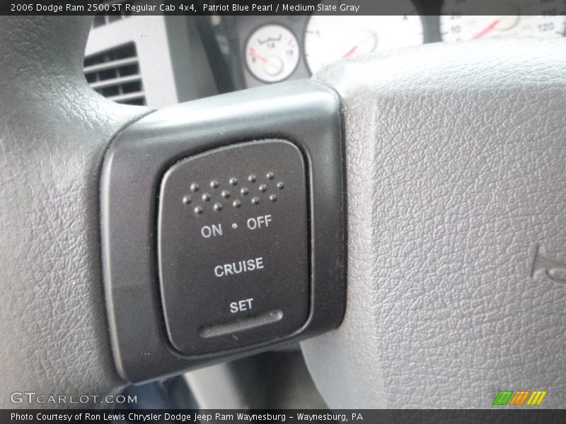Patriot Blue Pearl / Medium Slate Gray 2006 Dodge Ram 2500 ST Regular Cab 4x4