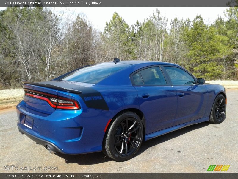 IndiGo Blue / Black 2018 Dodge Charger Daytona 392