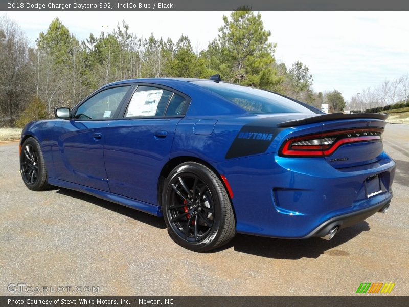 IndiGo Blue / Black 2018 Dodge Charger Daytona 392