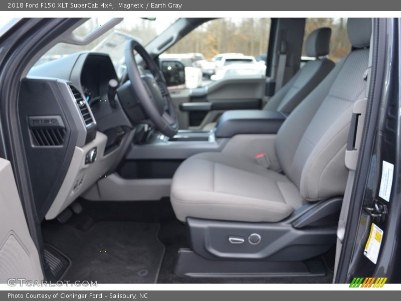 Magnetic / Earth Gray 2018 Ford F150 XLT SuperCab 4x4
