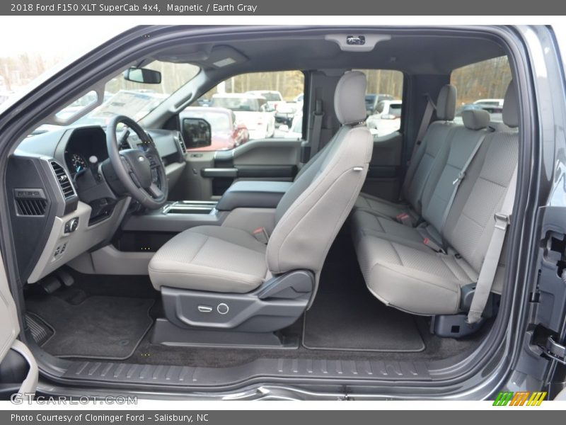 Magnetic / Earth Gray 2018 Ford F150 XLT SuperCab 4x4