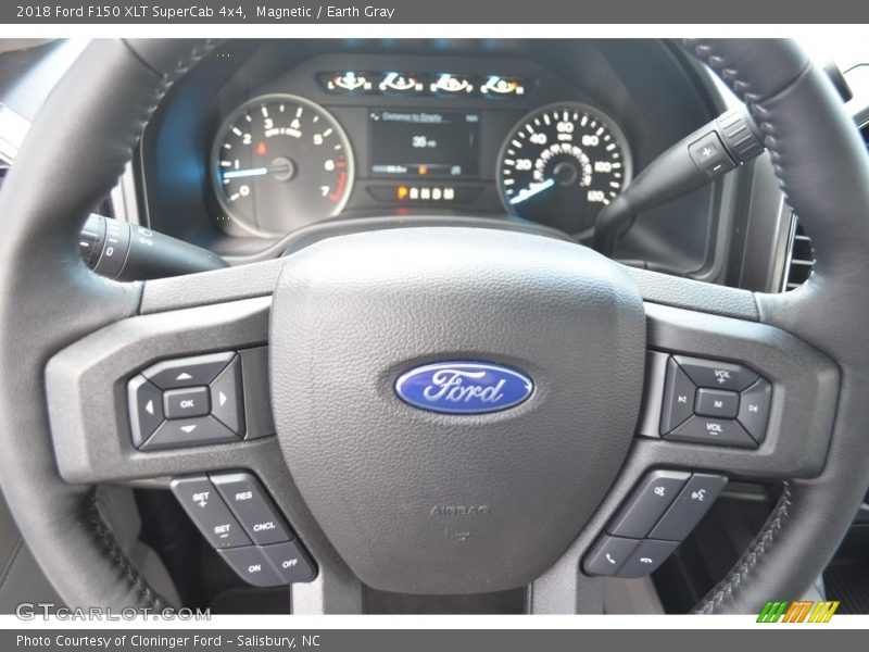 Magnetic / Earth Gray 2018 Ford F150 XLT SuperCab 4x4