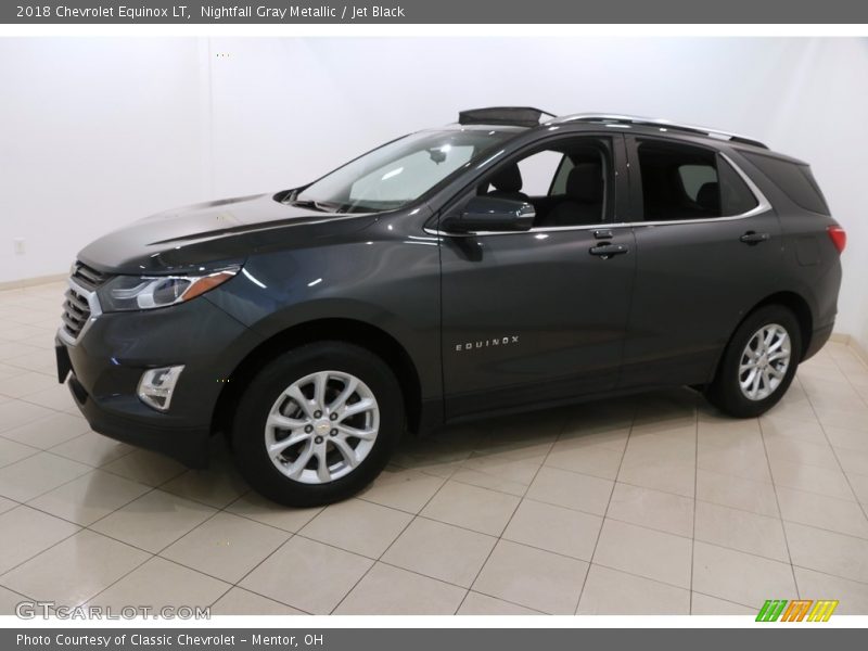 Nightfall Gray Metallic / Jet Black 2018 Chevrolet Equinox LT