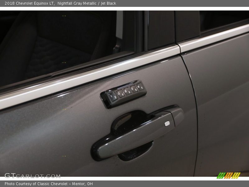 Nightfall Gray Metallic / Jet Black 2018 Chevrolet Equinox LT