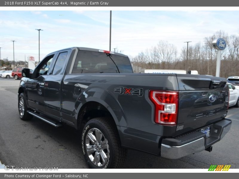 Magnetic / Earth Gray 2018 Ford F150 XLT SuperCab 4x4
