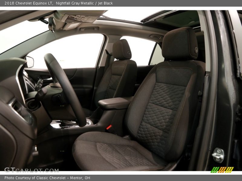 Nightfall Gray Metallic / Jet Black 2018 Chevrolet Equinox LT