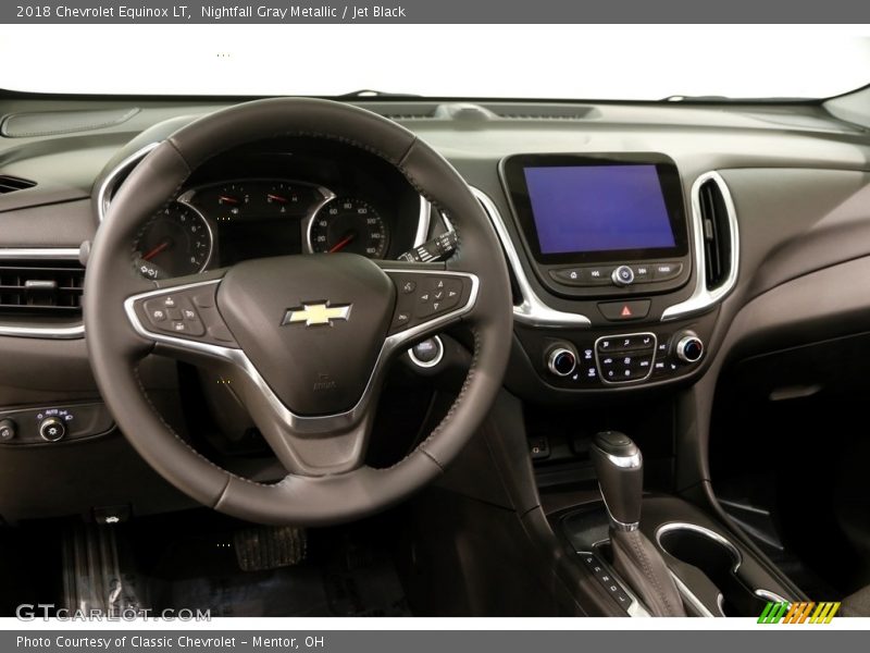 Nightfall Gray Metallic / Jet Black 2018 Chevrolet Equinox LT