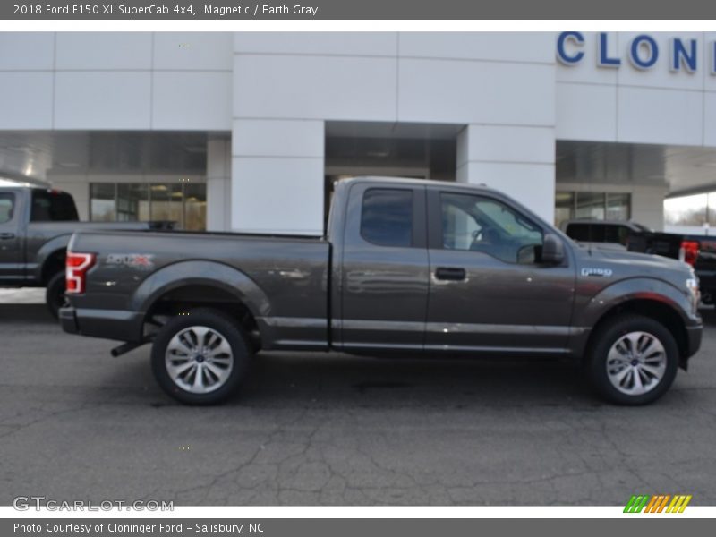 Magnetic / Earth Gray 2018 Ford F150 XL SuperCab 4x4