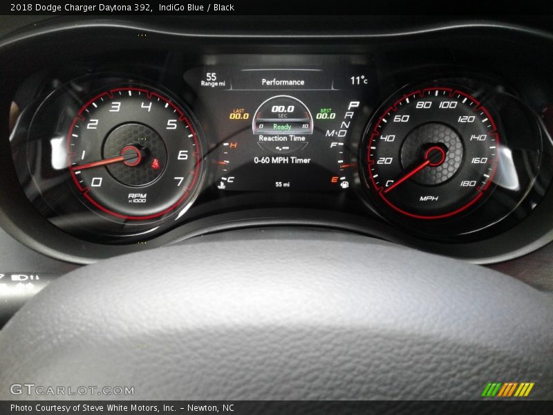 IndiGo Blue / Black 2018 Dodge Charger Daytona 392