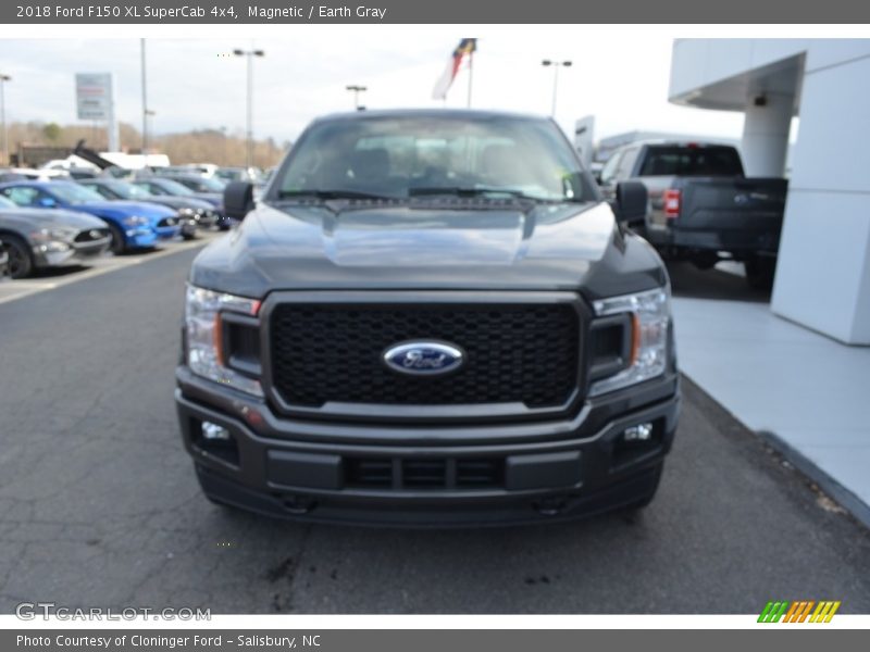 Magnetic / Earth Gray 2018 Ford F150 XL SuperCab 4x4