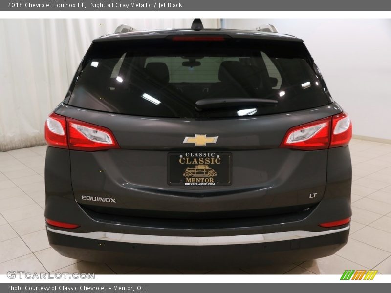 Nightfall Gray Metallic / Jet Black 2018 Chevrolet Equinox LT