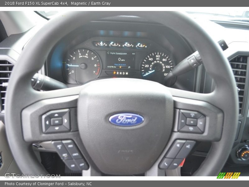 Magnetic / Earth Gray 2018 Ford F150 XL SuperCab 4x4