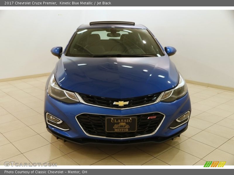 Kinetic Blue Metallic / Jet Black 2017 Chevrolet Cruze Premier