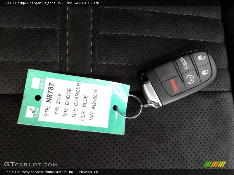 IndiGo Blue / Black 2018 Dodge Charger Daytona 392