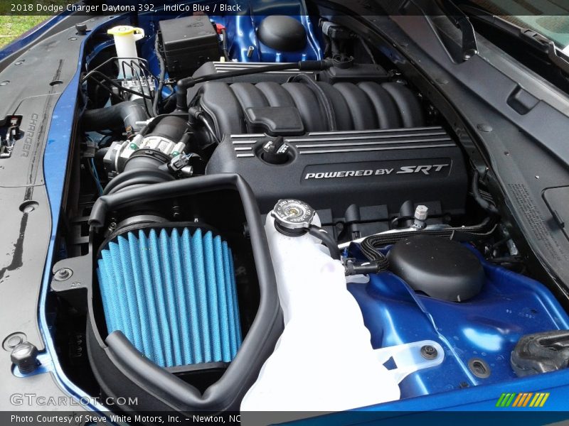 IndiGo Blue / Black 2018 Dodge Charger Daytona 392