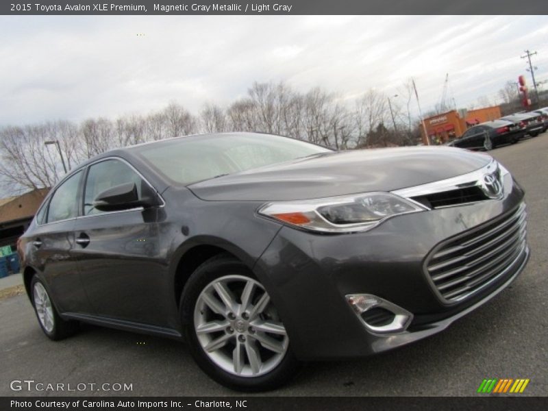 Magnetic Gray Metallic / Light Gray 2015 Toyota Avalon XLE Premium