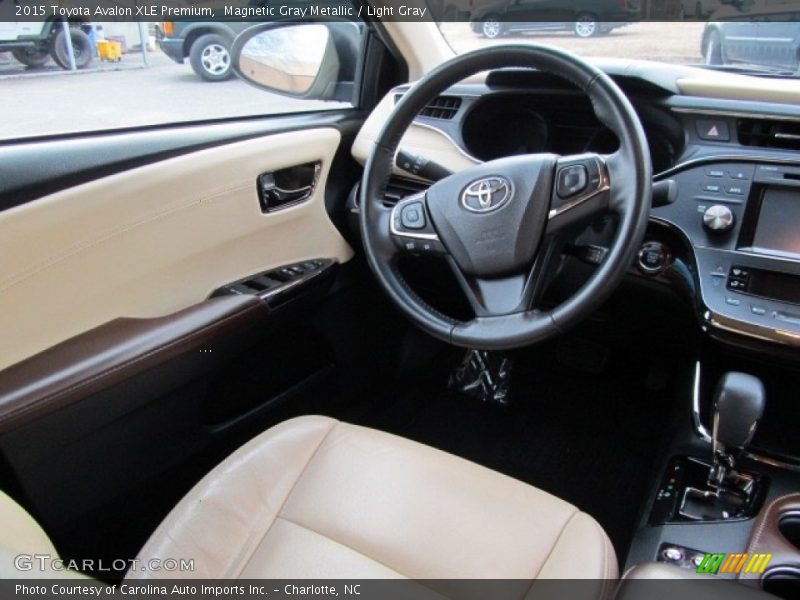 Magnetic Gray Metallic / Light Gray 2015 Toyota Avalon XLE Premium