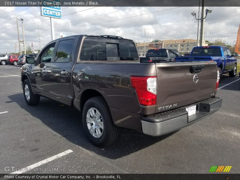 Java Metallic / Black 2017 Nissan Titan SV Crew Cab