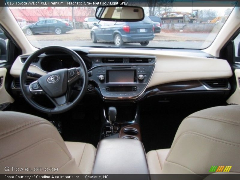 Magnetic Gray Metallic / Light Gray 2015 Toyota Avalon XLE Premium