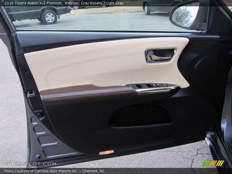 Magnetic Gray Metallic / Light Gray 2015 Toyota Avalon XLE Premium