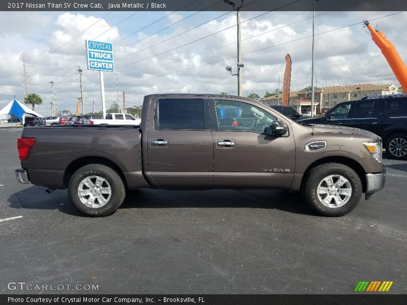 Java Metallic / Black 2017 Nissan Titan SV Crew Cab
