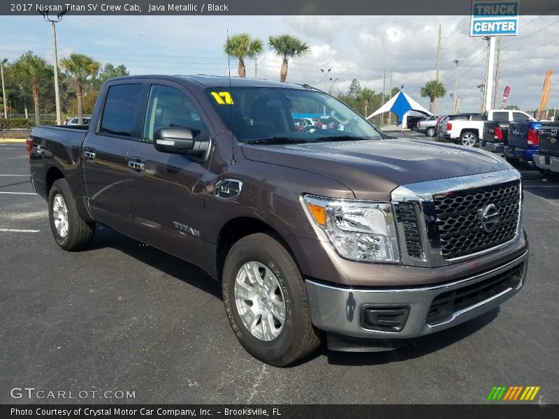 Java Metallic / Black 2017 Nissan Titan SV Crew Cab