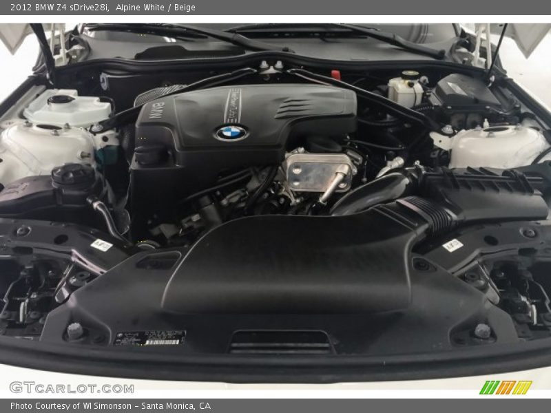 Alpine White / Beige 2012 BMW Z4 sDrive28i