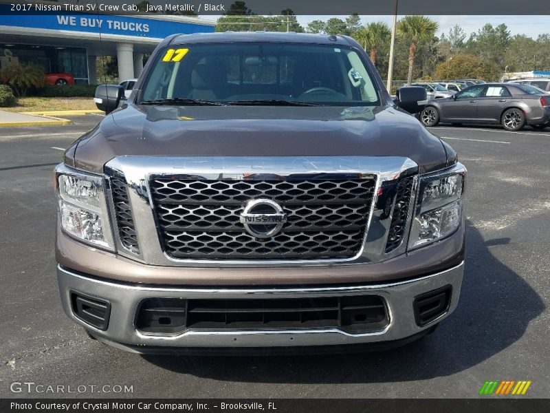 Java Metallic / Black 2017 Nissan Titan SV Crew Cab