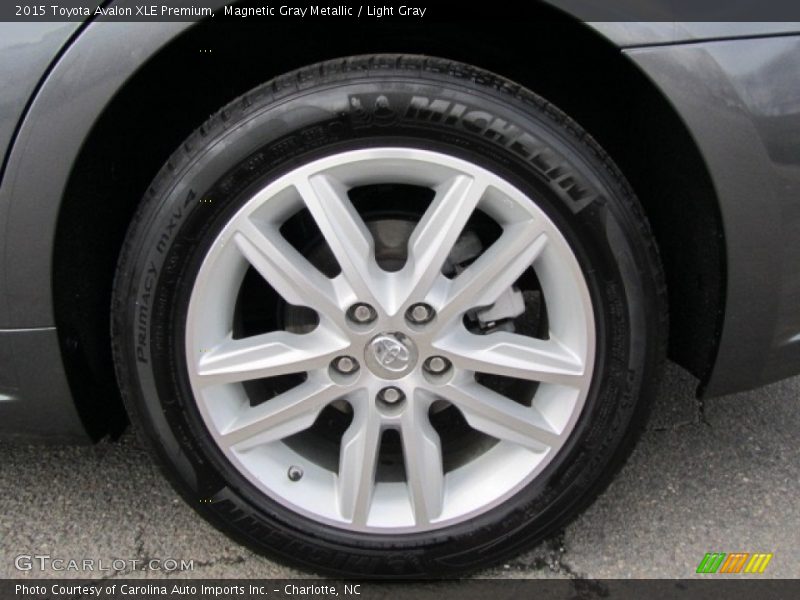 Magnetic Gray Metallic / Light Gray 2015 Toyota Avalon XLE Premium