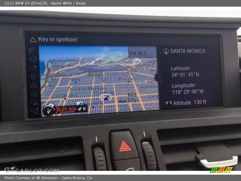 Alpine White / Beige 2012 BMW Z4 sDrive28i