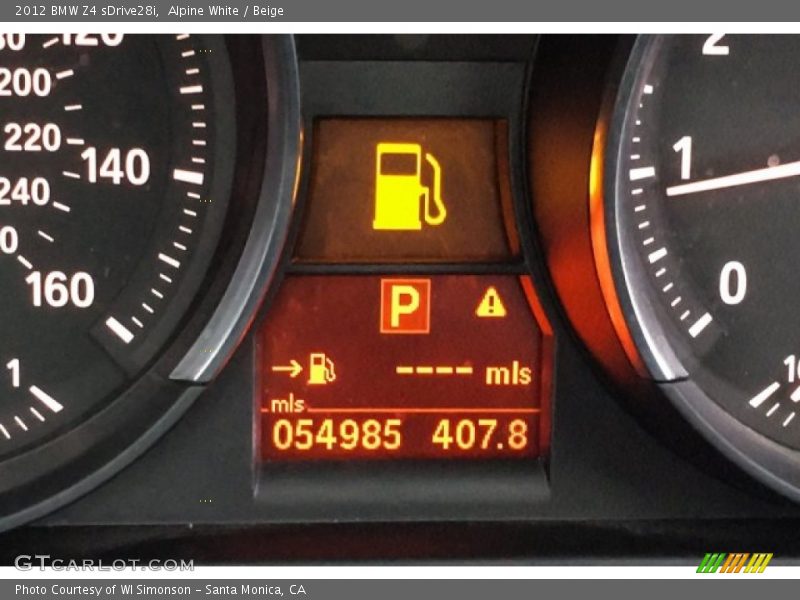 Alpine White / Beige 2012 BMW Z4 sDrive28i
