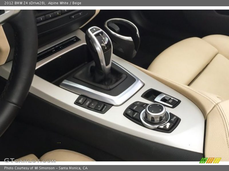 Alpine White / Beige 2012 BMW Z4 sDrive28i