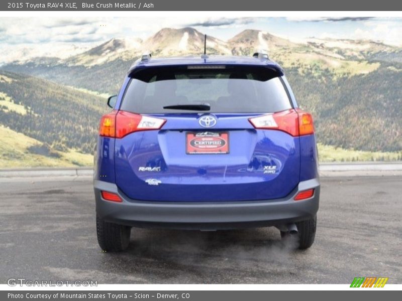 Blue Crush Metallic / Ash 2015 Toyota RAV4 XLE