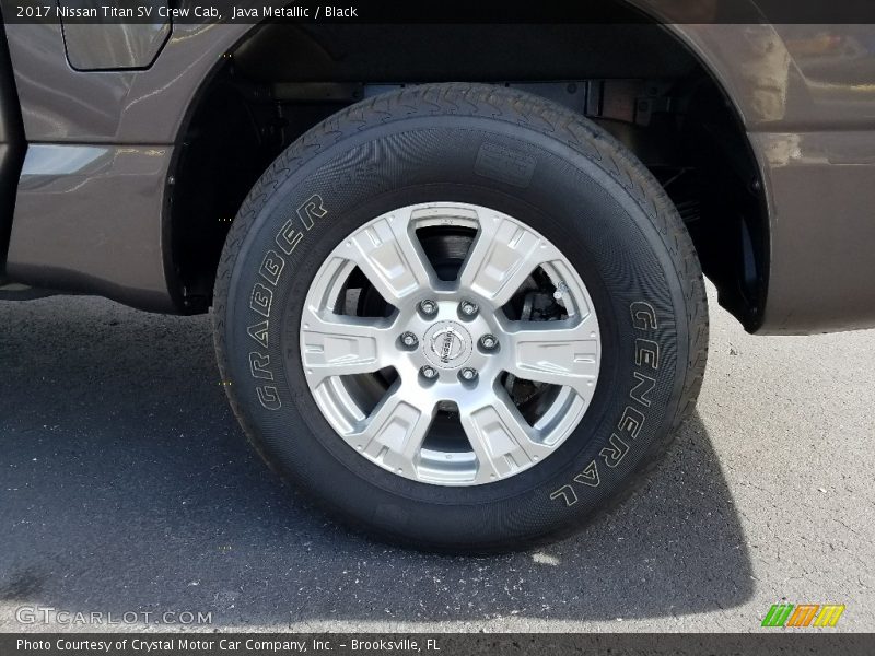 Java Metallic / Black 2017 Nissan Titan SV Crew Cab