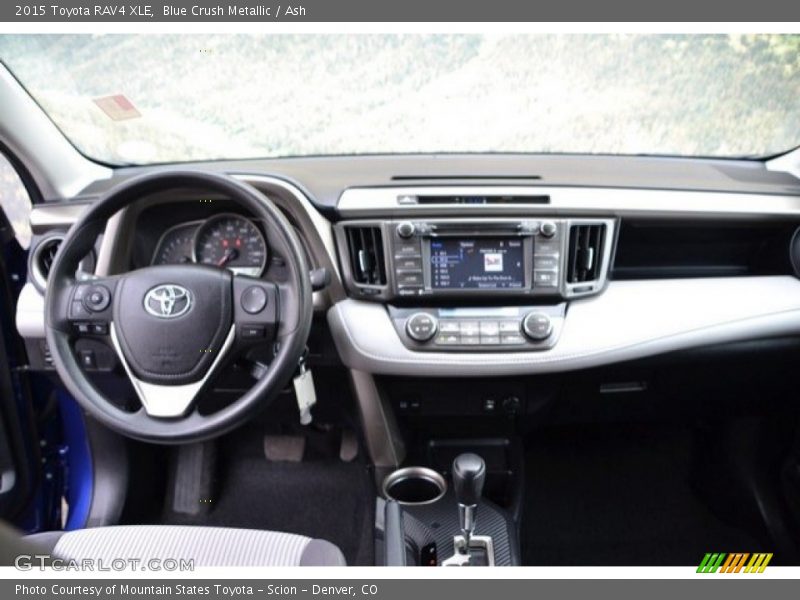 Blue Crush Metallic / Ash 2015 Toyota RAV4 XLE