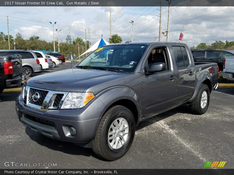 Gun Metallic / Steel 2017 Nissan Frontier SV Crew Cab