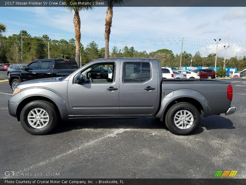 Gun Metallic / Steel 2017 Nissan Frontier SV Crew Cab