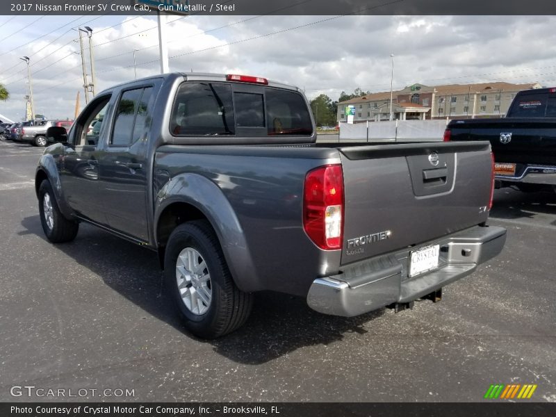 Gun Metallic / Steel 2017 Nissan Frontier SV Crew Cab