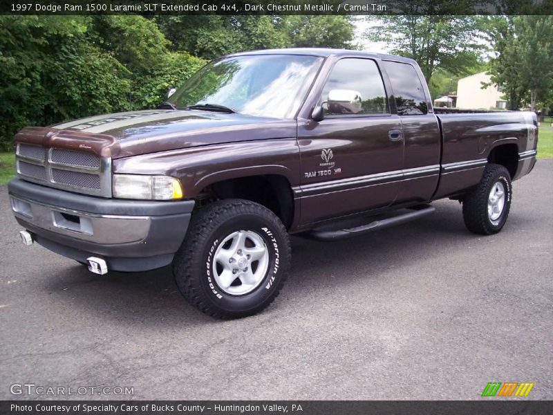 Dark Chestnut Metallic / Camel Tan 1997 Dodge Ram 1500 Laramie SLT Extended Cab 4x4