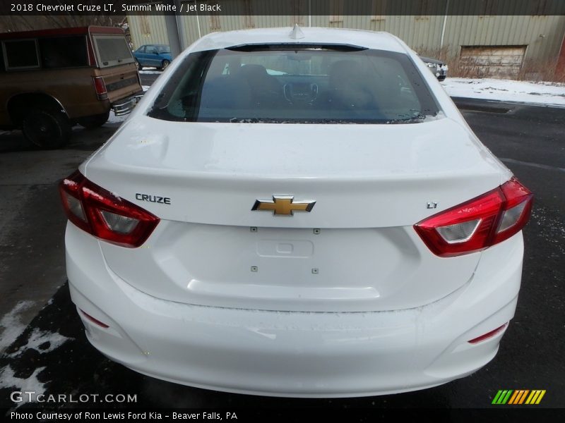 Summit White / Jet Black 2018 Chevrolet Cruze LT