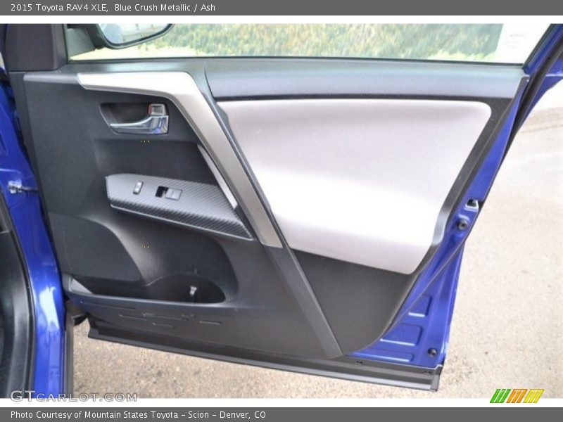 Blue Crush Metallic / Ash 2015 Toyota RAV4 XLE