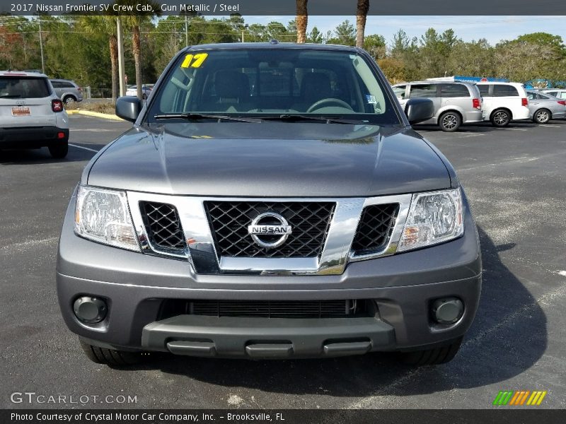 Gun Metallic / Steel 2017 Nissan Frontier SV Crew Cab